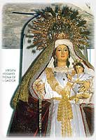 Patrona de El Gastor, la Virgen del Rosario.