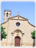 Juneda, Iglesia de la Transfiguración.