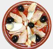 Gastronomía d Cuenca: el mojete.