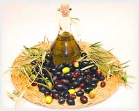 Aceite de oliva y aceitunas de la D.O. Montes de Granada.